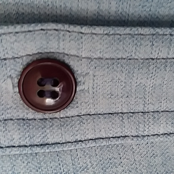 Vintage 70s denim style free. UNKNOWN label. Size large. - Picture 6 of 10